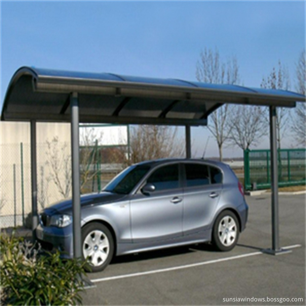 Anti-UV Aluminum Protective Car Shelter 