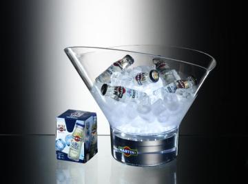 Acrylic light ice bucket