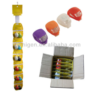 LED Bicycle Lights in a strip with flexible silcon