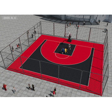 FIBA 3x3 Basketball Court Sports Outdoor Sports Flooring