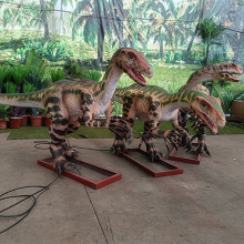 Life Size Velociraptor Statue