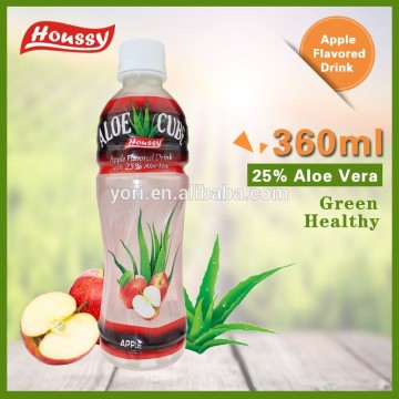 2015 Houssy Hot Product 360ml Bottled Aloe Vera Fruit Juice
