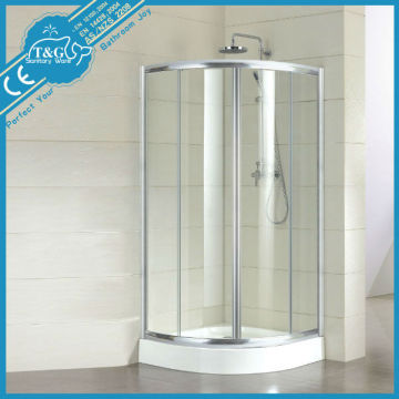 Simple Clear Shower Room