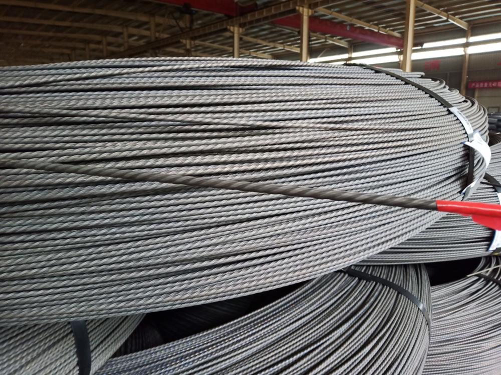 1860mpa 5mm 6mm wayar keluli indented prestressed