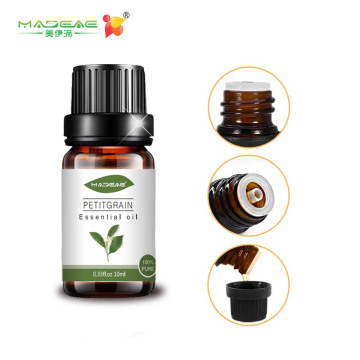 10ml OEM Petitgrain essential oil for massage skincare