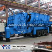 Portable Rock Crusher and Screen Plant