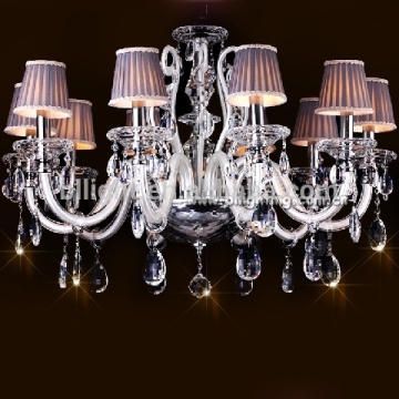 Luxury crystal raindrop chandelier prisms in china