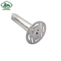 Pilhas de parafuso helicoidal galvanizado com flange