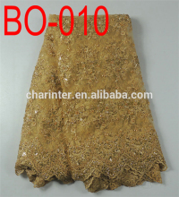 organza embroidery lace fabric(BO-010)