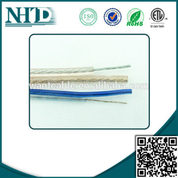 PE PVC parallel high end speaker cable