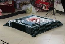100% korean style raschel polyester mink blanket