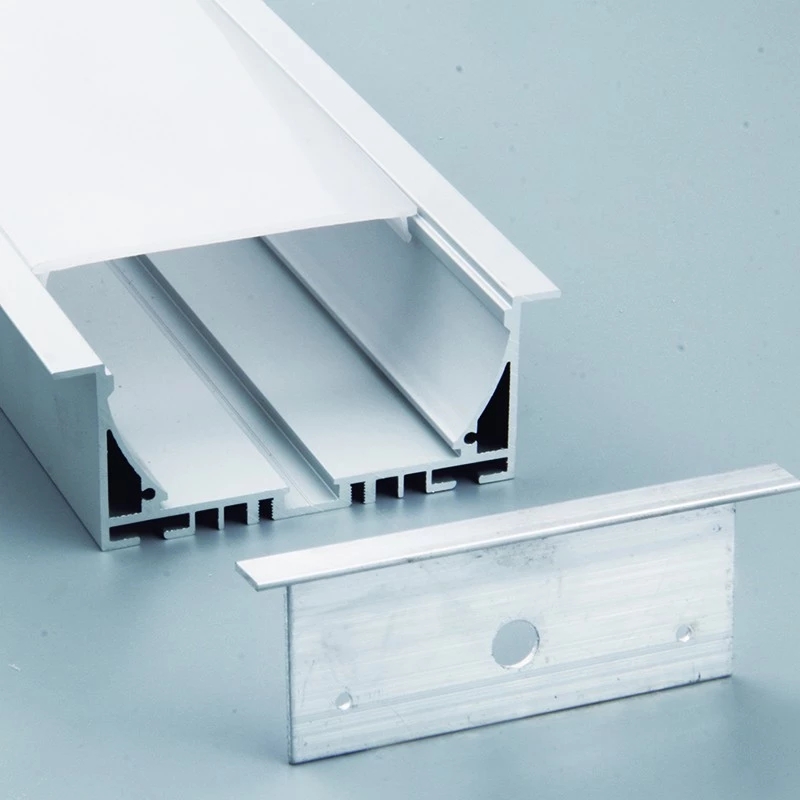 Optical Transparent translucence Clear frosty Shade diffuser for extruding plastic LED strips led linear lamp housing