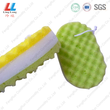 Gradient Massaging Bathing Sponge Item