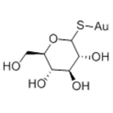 Gold, [1-(thio-kS)-D-glucopyranosato-kO2]- CAS 12192-57-3