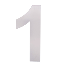 Stainless Steel Silver House Address Numbers