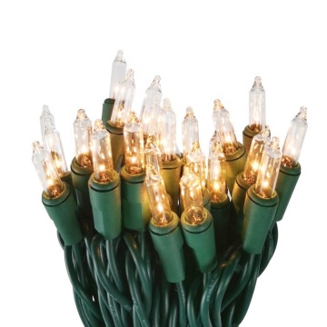 100 Lights Incandescent String Lights 120V - HQ Indoor/Outdoor Decorative Holiday & Summer Garden Tree Lights