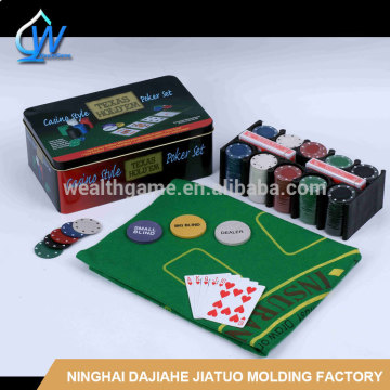 200pcs 4g Poker Chip Texas Hold'EM Poker set