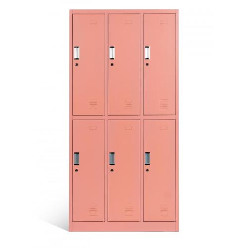 6 Compartment Metal Locker-Speedy Delivery