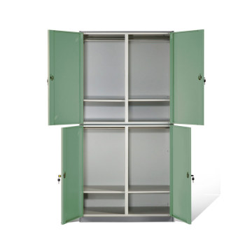 2 colores Metal Locker Gabinete para escuelas