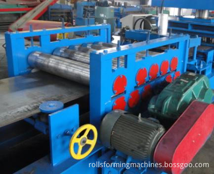 Steel Temporary Guardrail Systems Roll Forming Machine