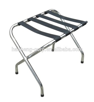 Chrome luggage rack