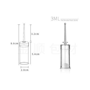 Disposable plastic essence back push essence bottle