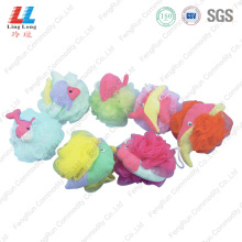 cartoon animal small bath sponge