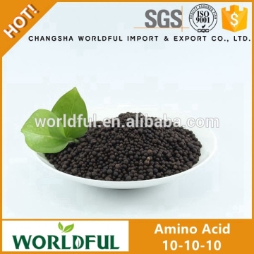 Slow release black granular 10-10-10 npk compound fertilizer bb fertilizer
