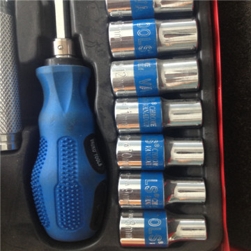 72 Zahn Dr.Socket Set mit Ratschengriff