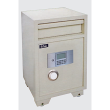 Electronic coin deposit safe