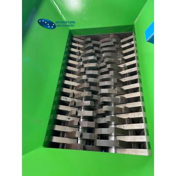 twin shaft shredder machine for metal plastic