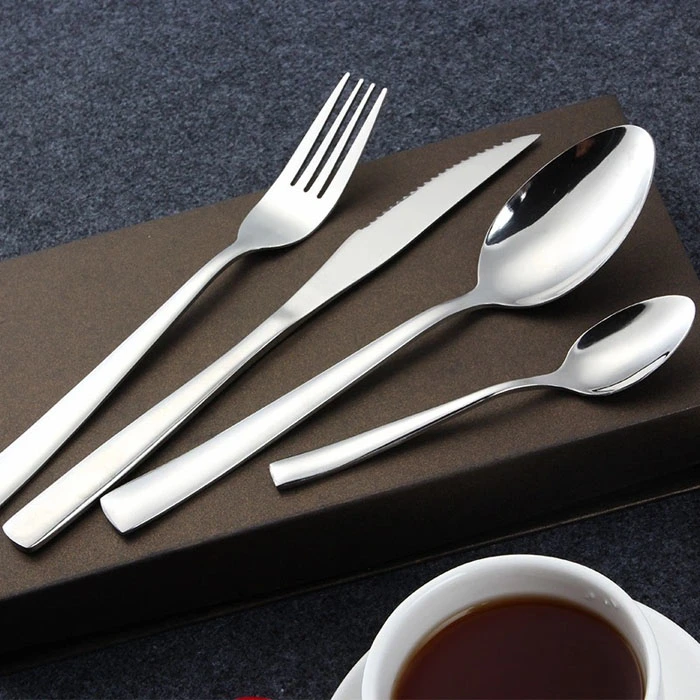 Stainless Steel Western Dinnerware Tableware Knife Fork Spoon Cutlery Set