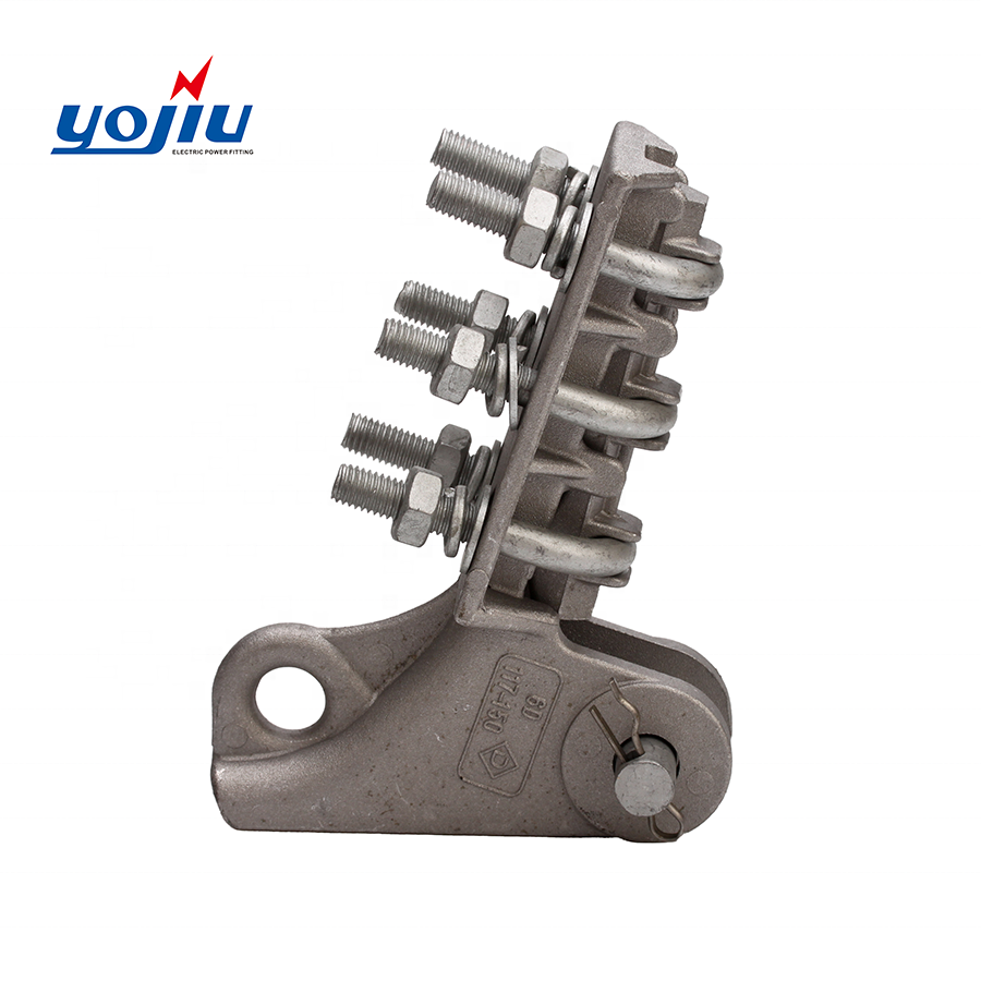 YOJIU NZJA-3 Type Cable Power Fitting Aerial Strain Galvanize Tension Clamp