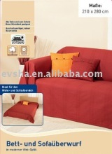 SOFA COVER RED COLOR SOFA COVER RICH DESIGN COVER (EV43596)