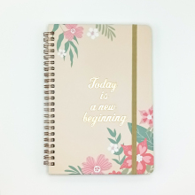 Customized Spiral Planner Notebook - Daily, Weekly, Monthly Journal