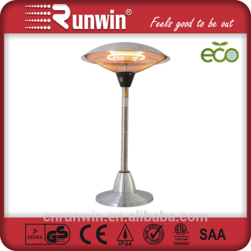 double Heating Lamp Electric Halogen Patio Heater