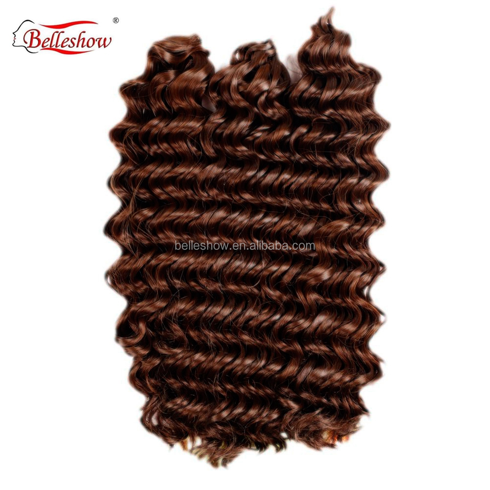 Hot sell cheap 3 piece set synthetic hair extensions  bulk crochet braid hair Senegalese Twist synthetic hair