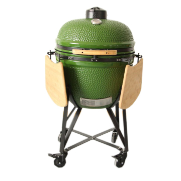 Newest Kamado Ceramic Smoker Grill With Carts