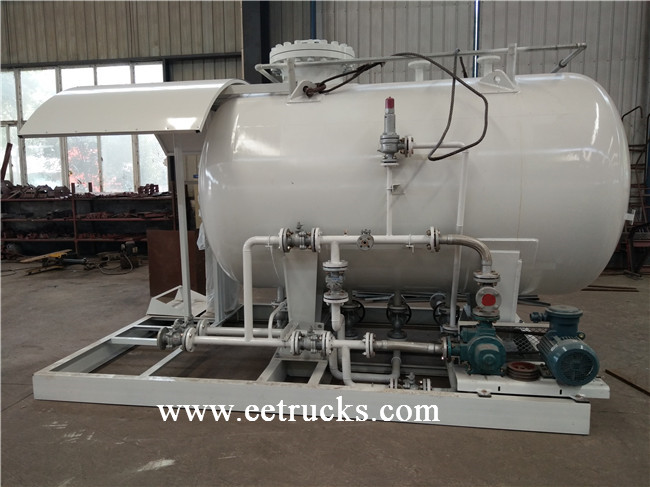 Station à glissement LPG LPG Skid Mounted Station