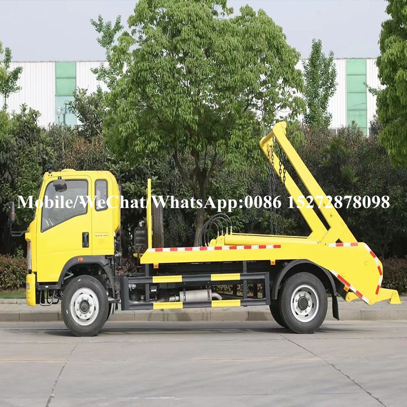 Howo Skip Carger Bassbage camión (10) HOWO Skip Loader Garbage Truck (10)