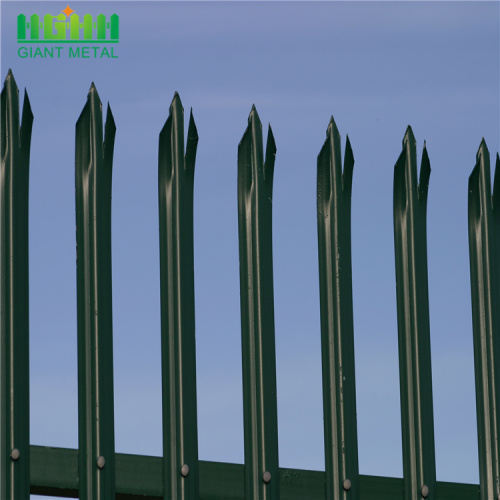 D pale steel palisade fence for sale