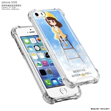 Shock-absorbing air layer mobile cover for iphone 5s hard cover