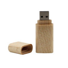 Oem Key Chain Wood Usb Flash Drive