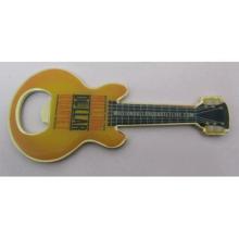 metal bottle opener with guitar shape