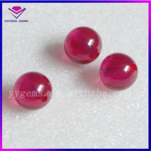 5mm Synthetic Ruby Corundum Ball Drilled Synthetic Gems