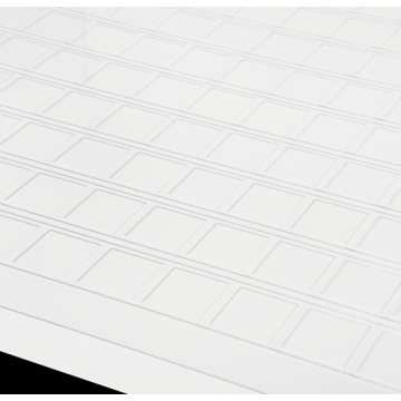 Cubierta de vidrio OLED para envases OLED