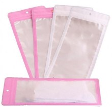 customized size camera electronic component packing bag with zipper