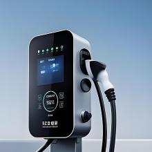 Battery Status Display Coated Glass EV Charging Station