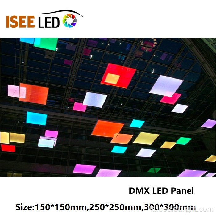DMX LED skydelio šviesos Madrix valdymas