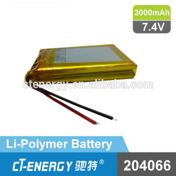 Superior Power Tools Batteries Li polymer Battery 7.4V 3000mAh CT204066